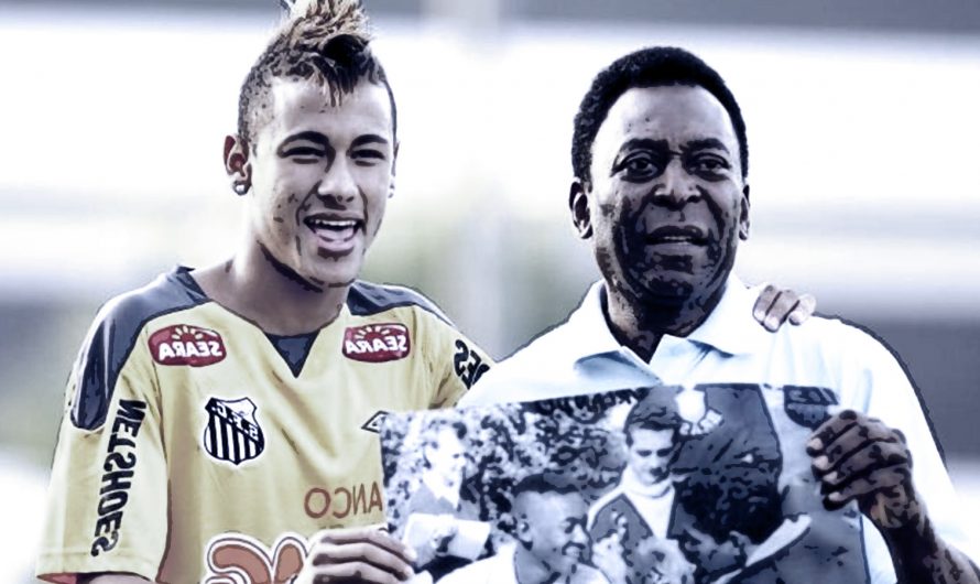 Pelé exibiu sua versão da equipe na FIFA 21. Tem Neymar e Cristiano, mas não o próprio Pelé